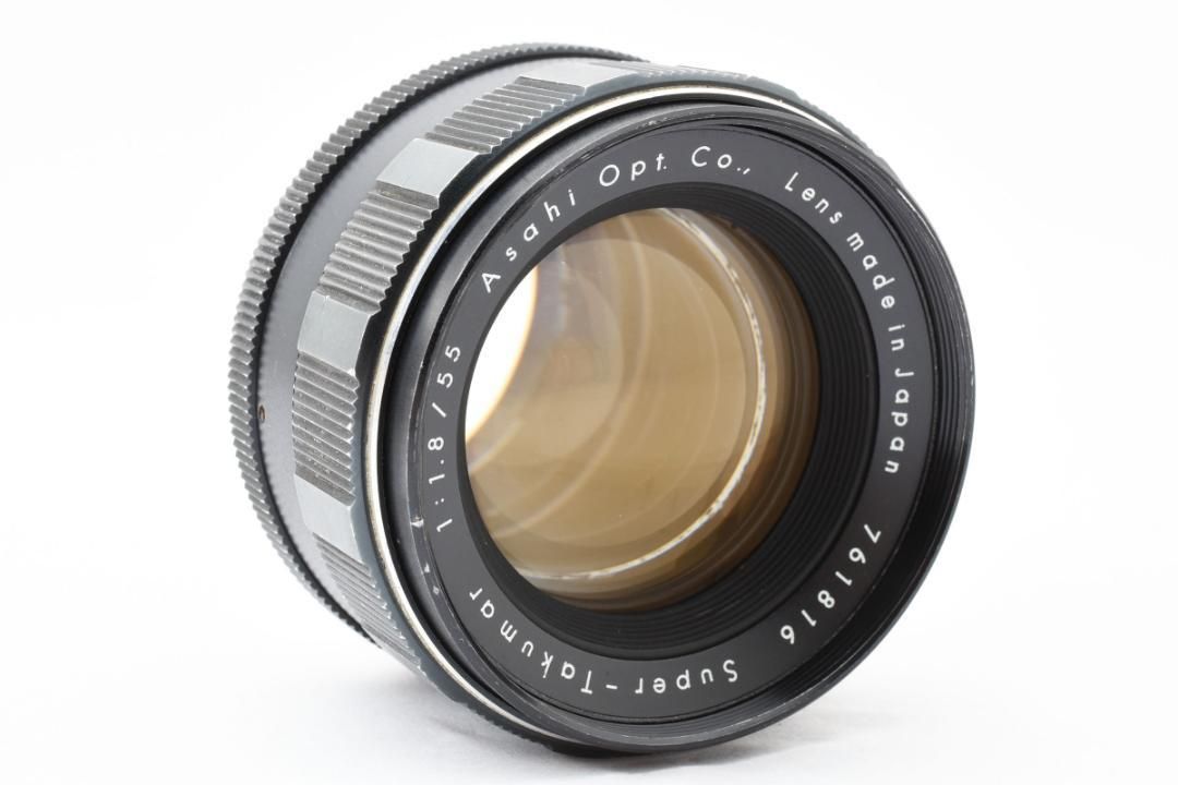 カメラ ◎初期型◎ Super Takumar 55mm F1.8 フード付 F0197