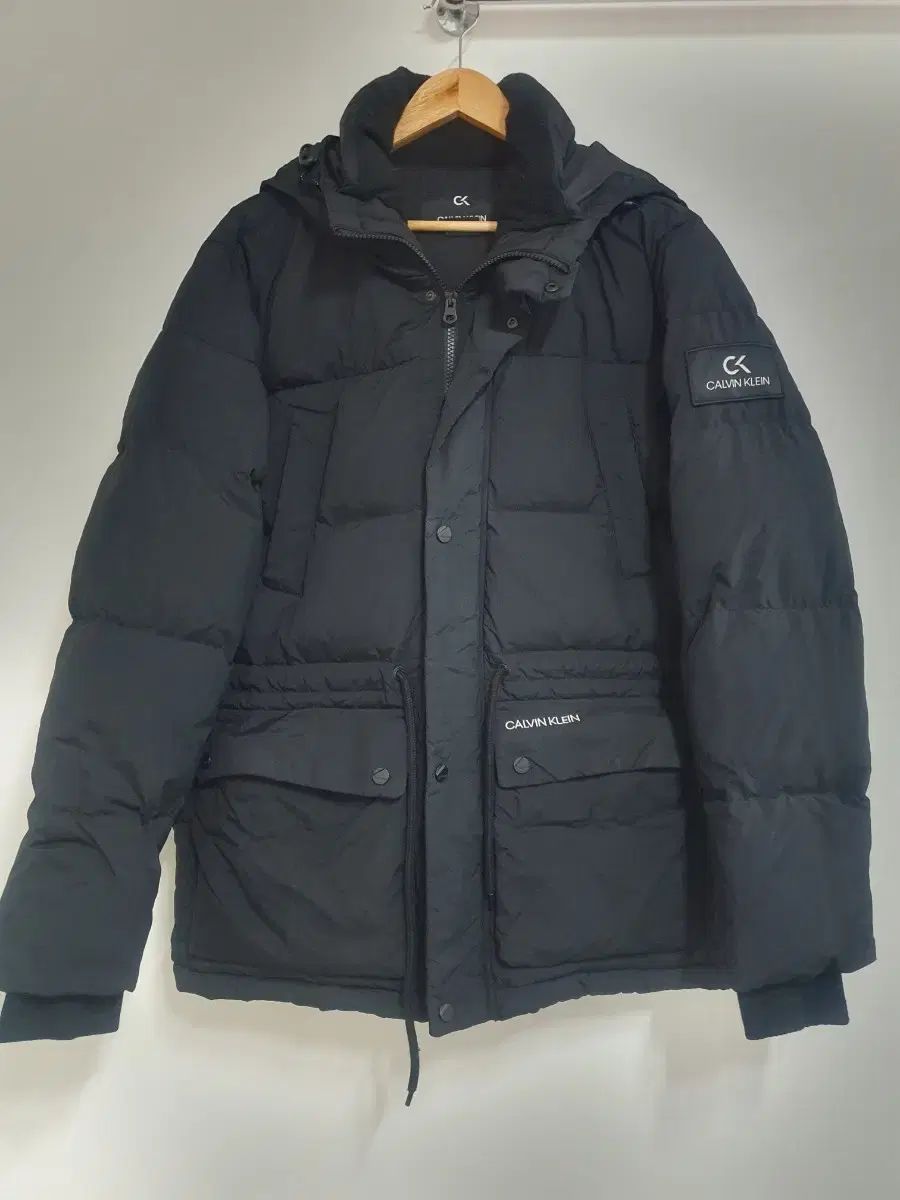 カルバン クライン ブラック ダウン アウター グース M