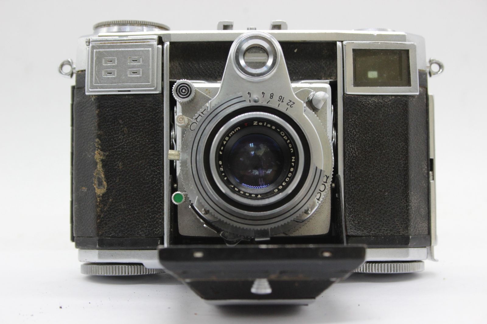 訳あり品】 ツァイスイコン Zeiss Ikon Contessa T Zeiss-Opton Tessar 45mm F2.8 蛇腹カメラ s6451  - メルカリ