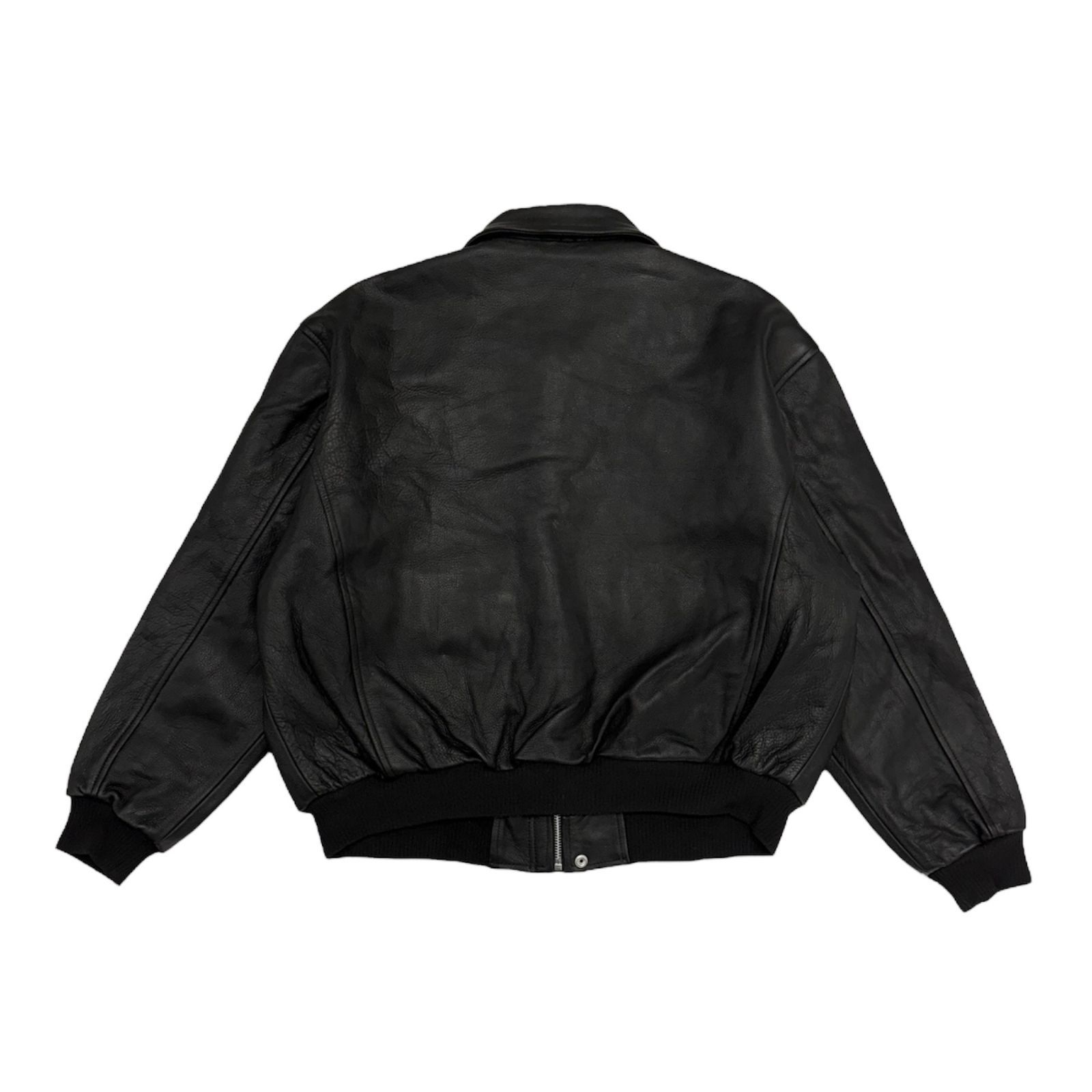 EXPANSION skyborn a-2 leather jacket