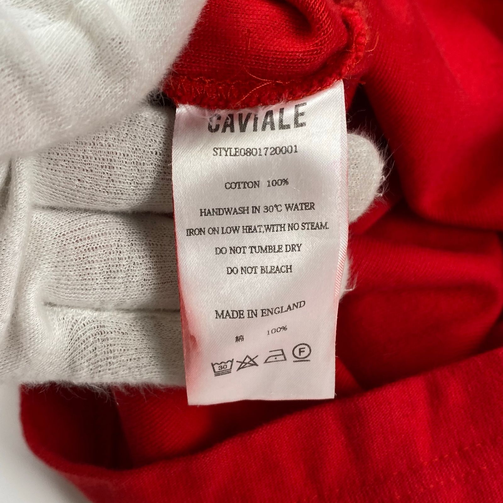 CAVIALE カビアーレ / レイヤード Tシャツ ロンドン発 イギリス製 