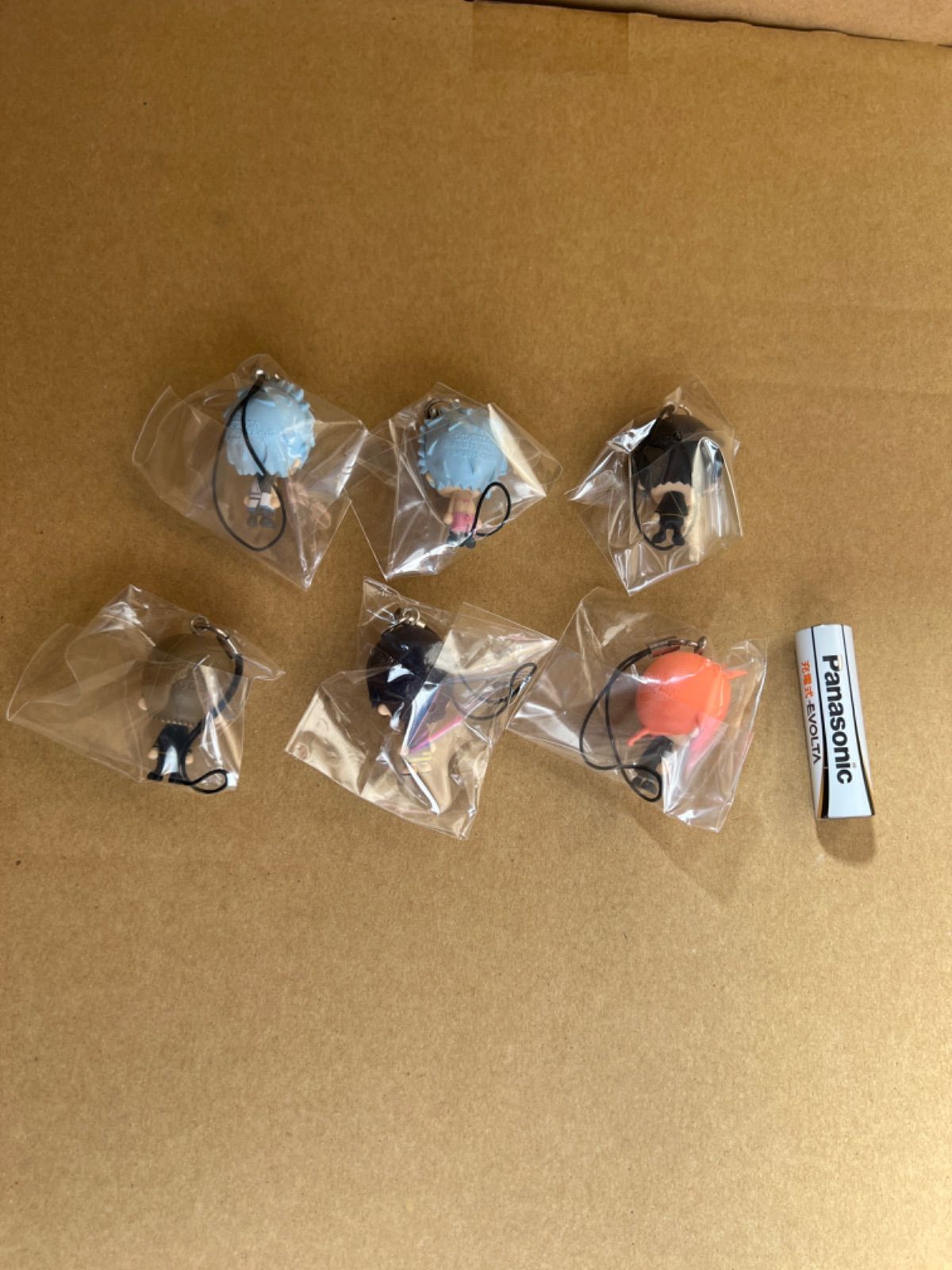 銀魂 1point mascot 全6種セット バンプレスト プライズ BANPRESTO 銀魂 グッズ 1point mascot 1ポイント マスコット