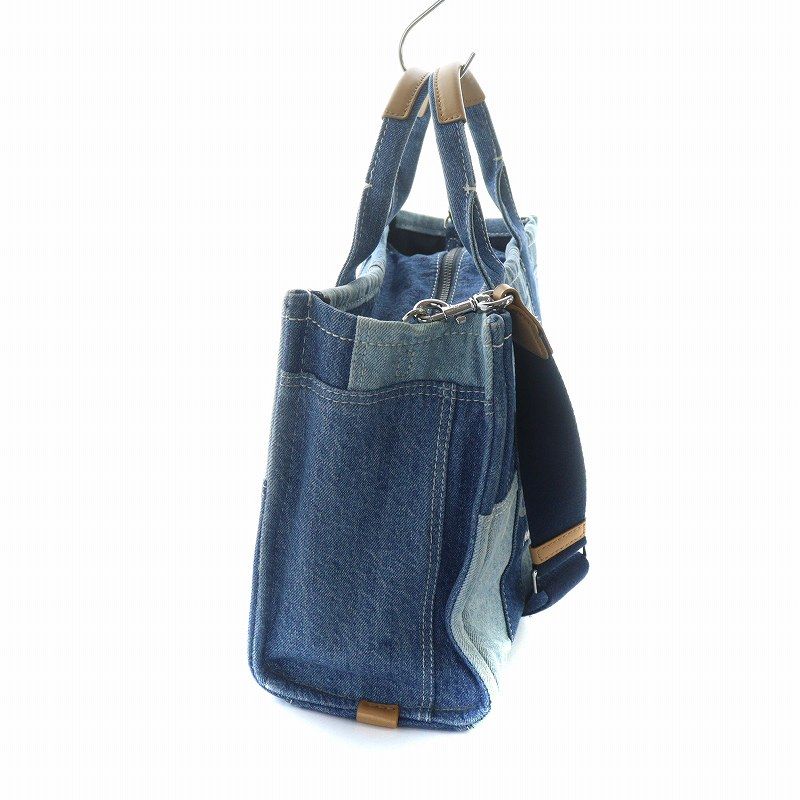 関税負担なし☆MARC JACOBS ザ デニム トート バッグ ミディアム THE DENIM MEDIUM TOTE BAG/ザ デニム ミディアム トートバッグ