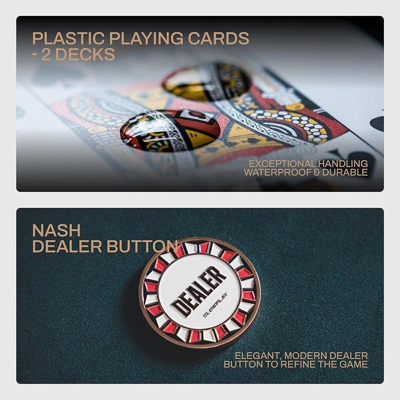 SLOWPLAY Nash Ceramic Poker Chips Set | Nashセラミックポーカー