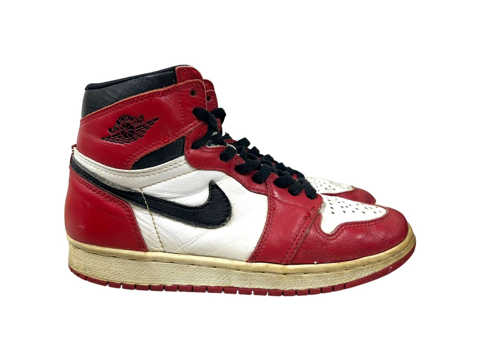 鑑定済み NIKE (ナイキ) AIR JORDAN 1 CHICAGO エア ジョーダン シカゴ
