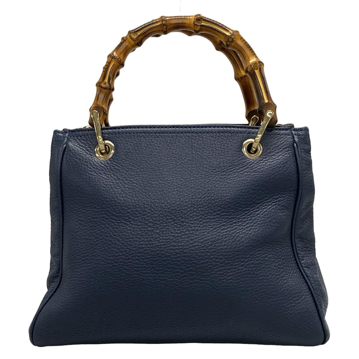 ネイビー レザー