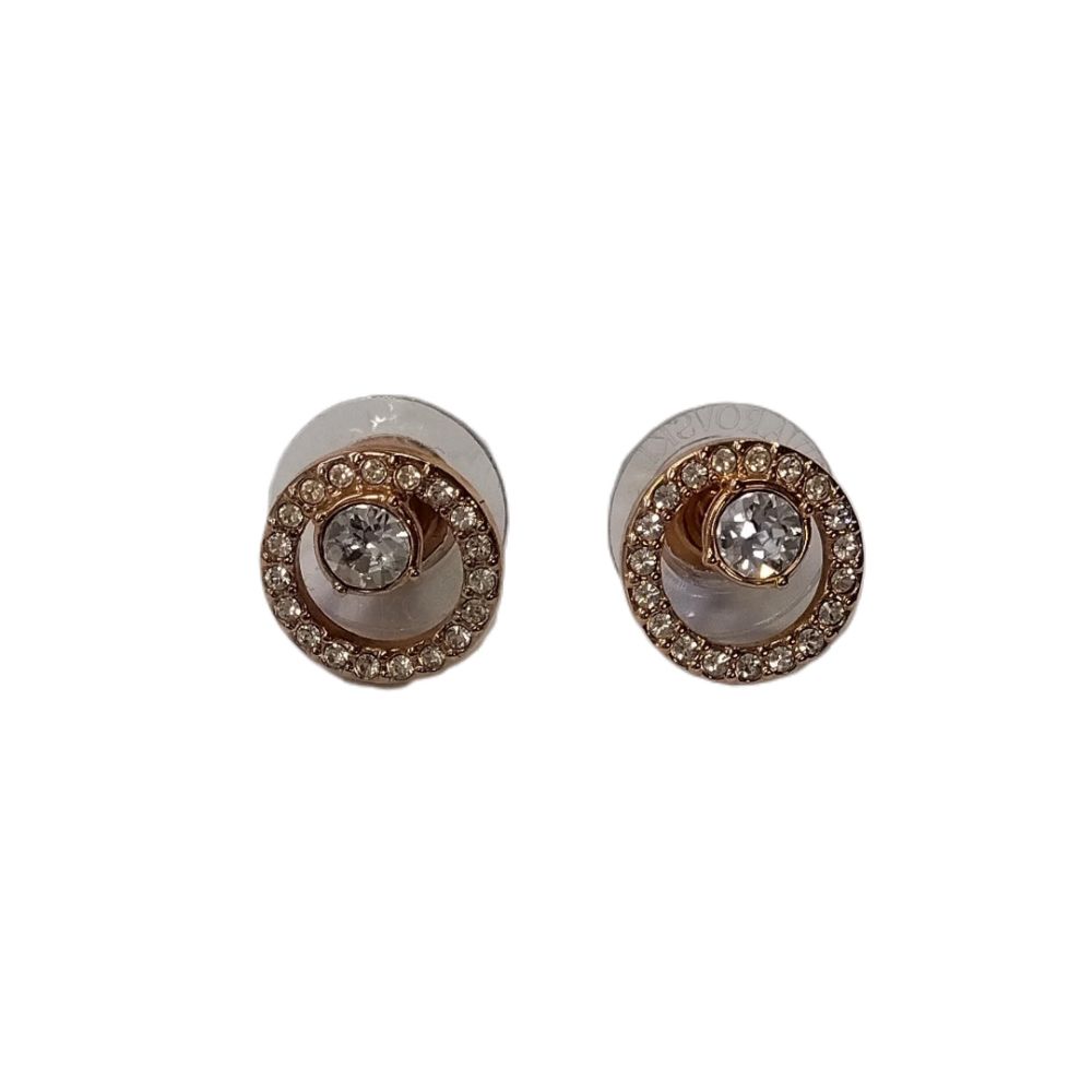 スワロフスキー SWAROVSKI Creativity Circle Small ピアス 5199827 ゴールド【中古】 - メルカリ