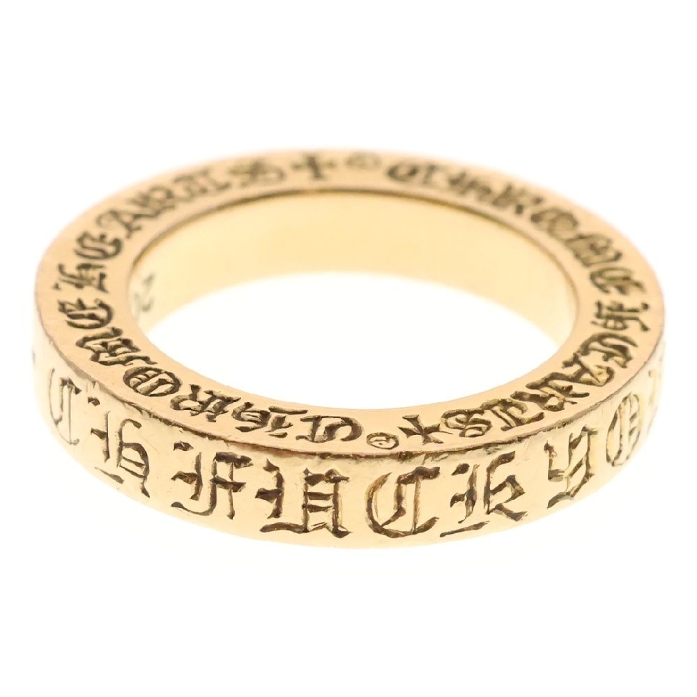 CHROME HEARTS クロムハーツ 22K 3mm SPACER FUCKYOU 3mmスペーサーファックユー ゴールドリング ゴールド