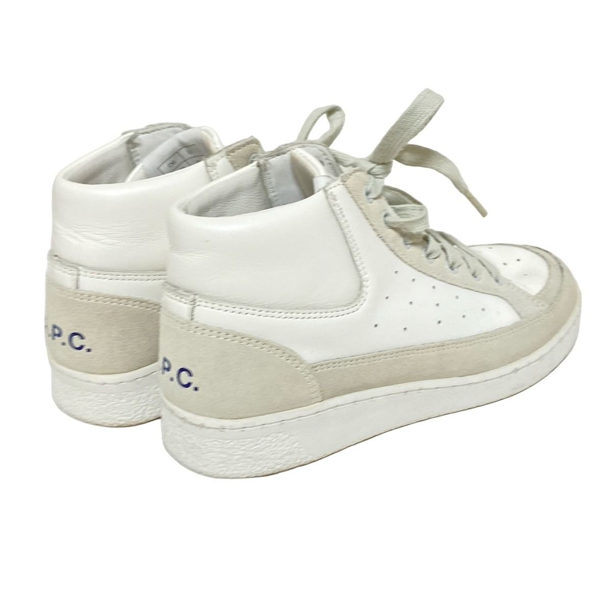 【極美品】A.P.C. アーペーセー スニーカー ホワイト サイズ24cm Plain｜UNISEXE / CHAUSSURES｜A.P.C. | アーペーセー日本公式