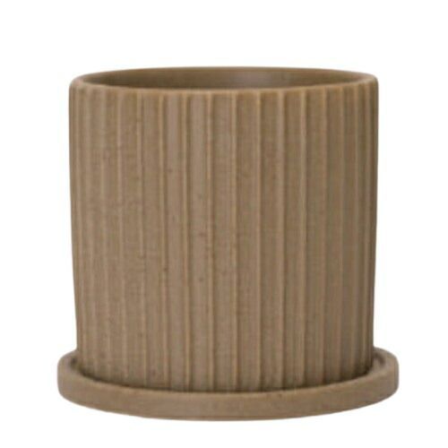 花 観葉植物用ポット イロ 16 C Ceramic POT 2個入り 40201 底穴あり 受皿付き 代引き不可 中型ポット FARM p57