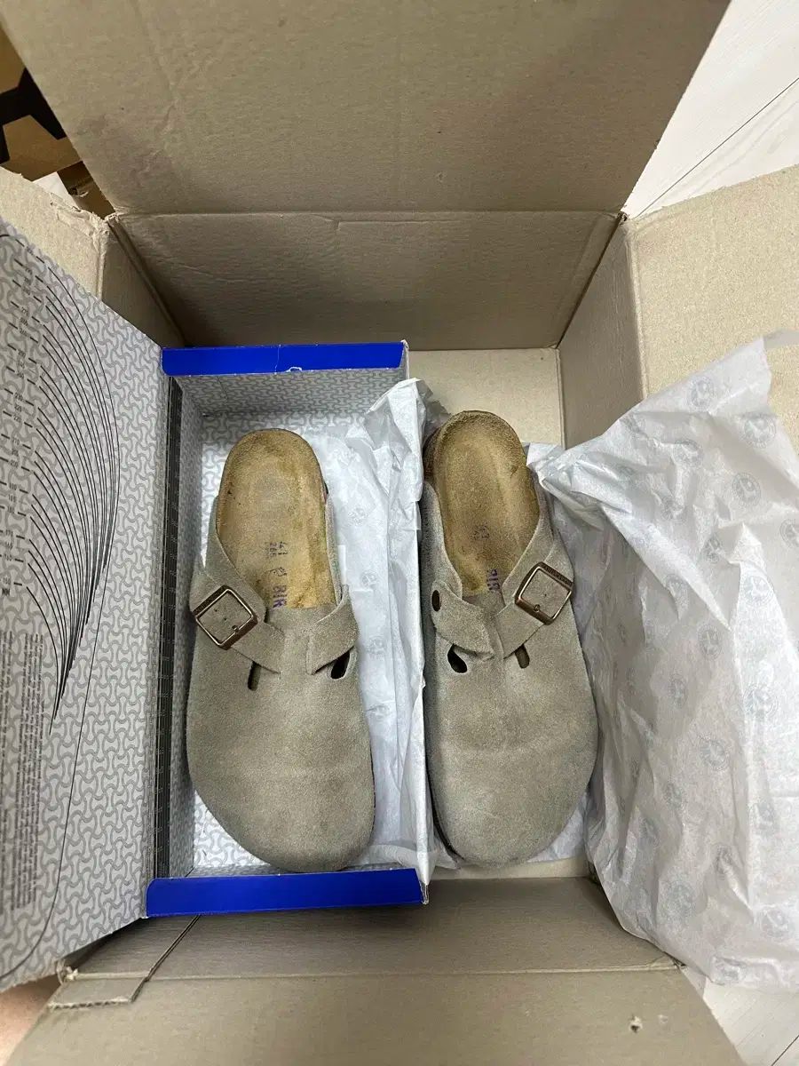 BIRKENSTOCK ビルケンシュトック ボストン トープ Soft Footbed 265