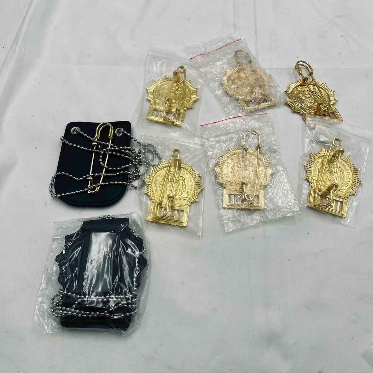 ❗️✨コレクションに✨❗️】LAPD チーフバッジ レプリカ 金銀