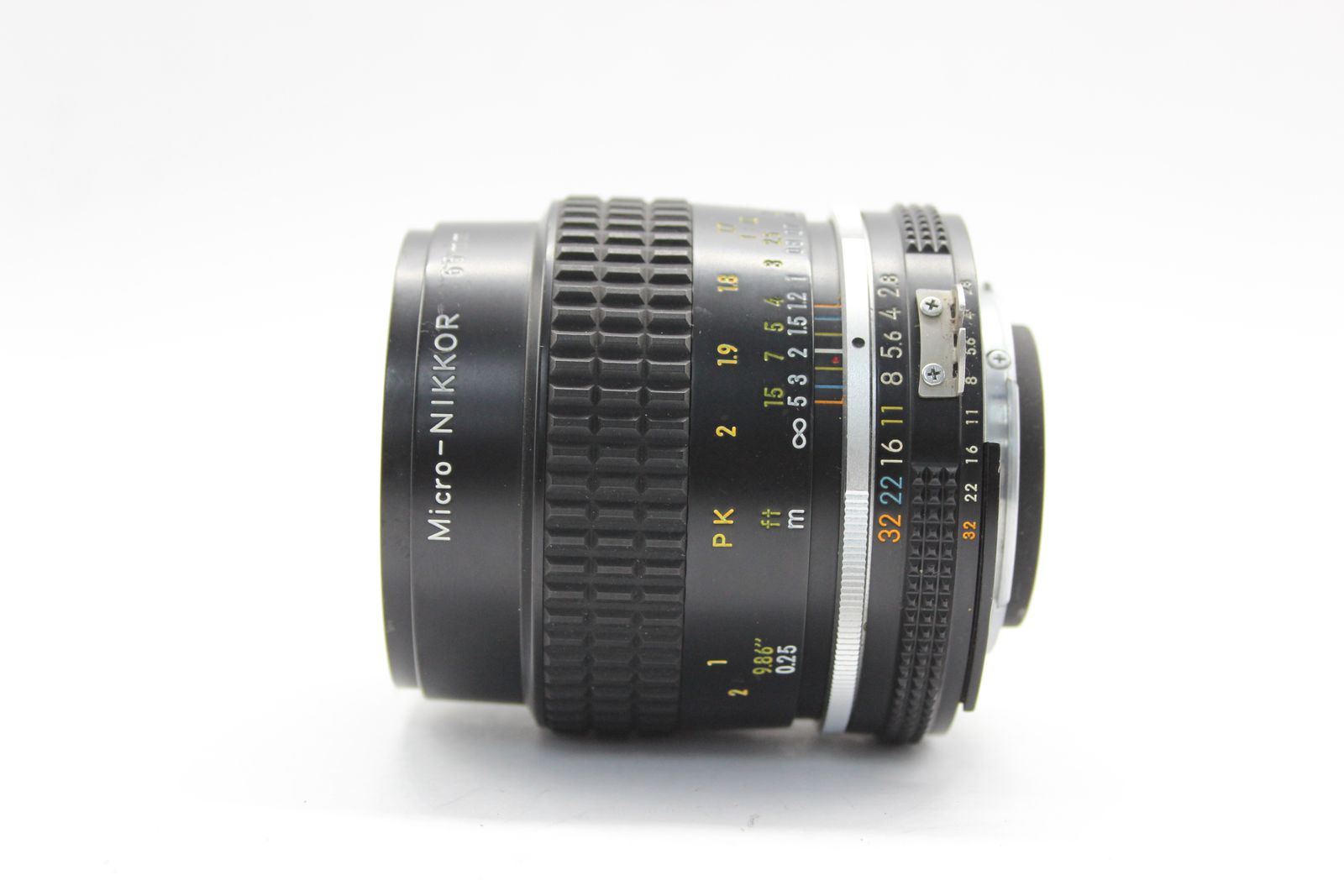 返品保証】 ニコン Nikon Ai-S Micro-Nikkor 55mm F2.8 レンズ s1103