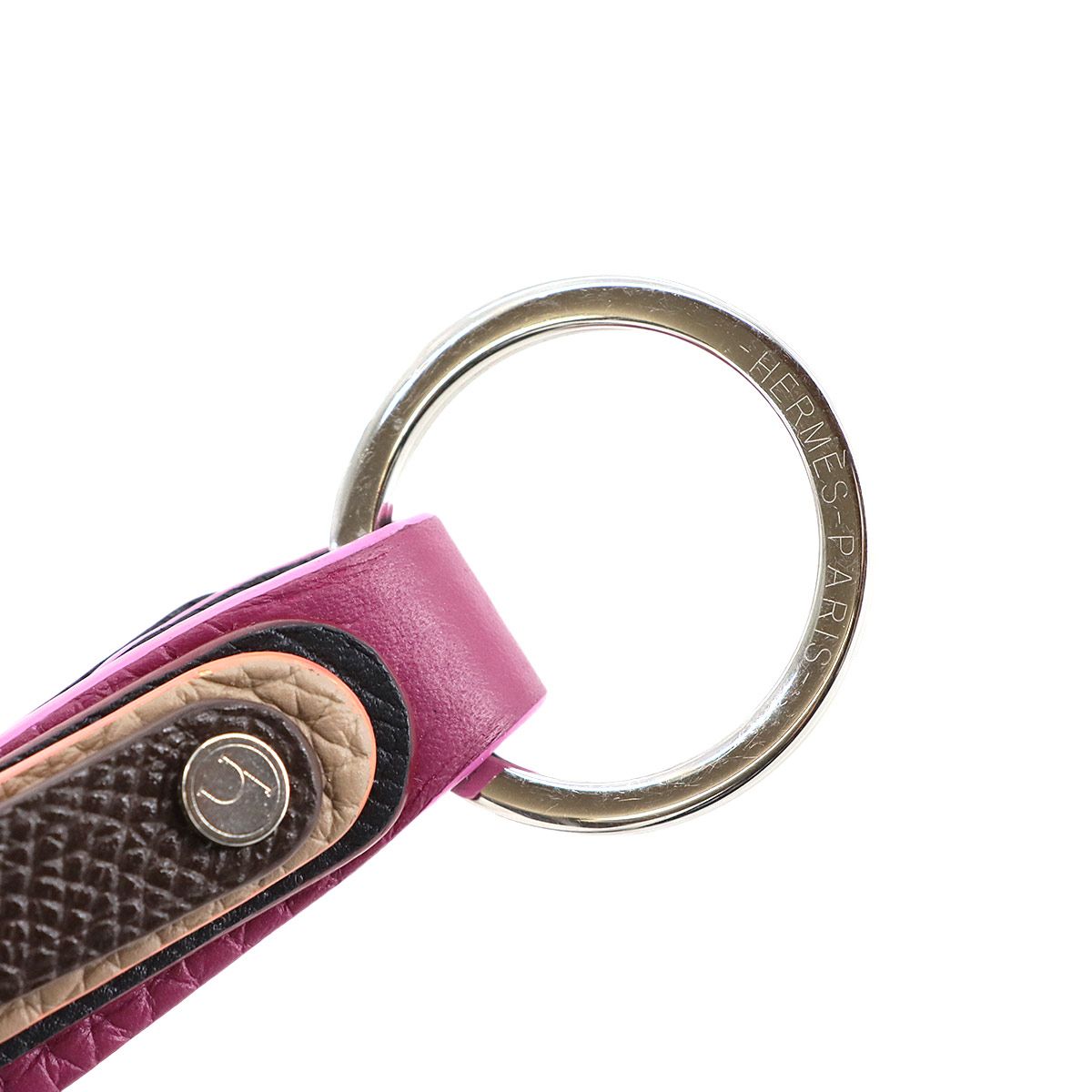 HERMES エルメス　petit h　プティアッシュ　カデナ　キーホルダー HERMES petit h(エルメス プティアッシュ) キーホルダー