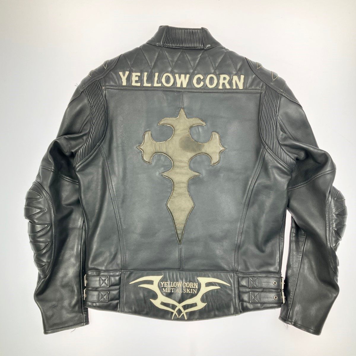 YELLOW CORN イエローコーン ライダース レザージャケット YELLOW CORN イエローコーン ライダース レザージャケット