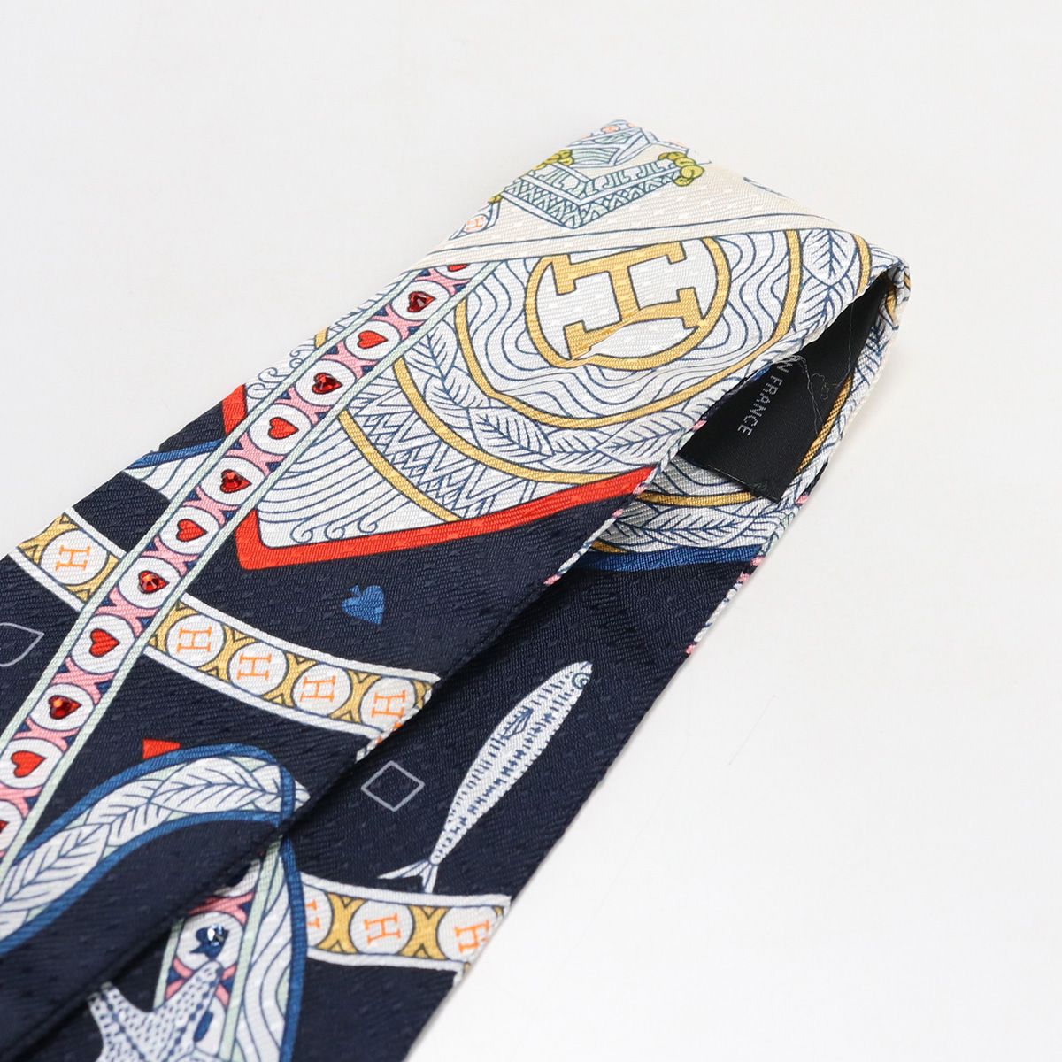 HERMES エルメス ツイリー スカーフ シルク/シルク100％【中古】 ユニ