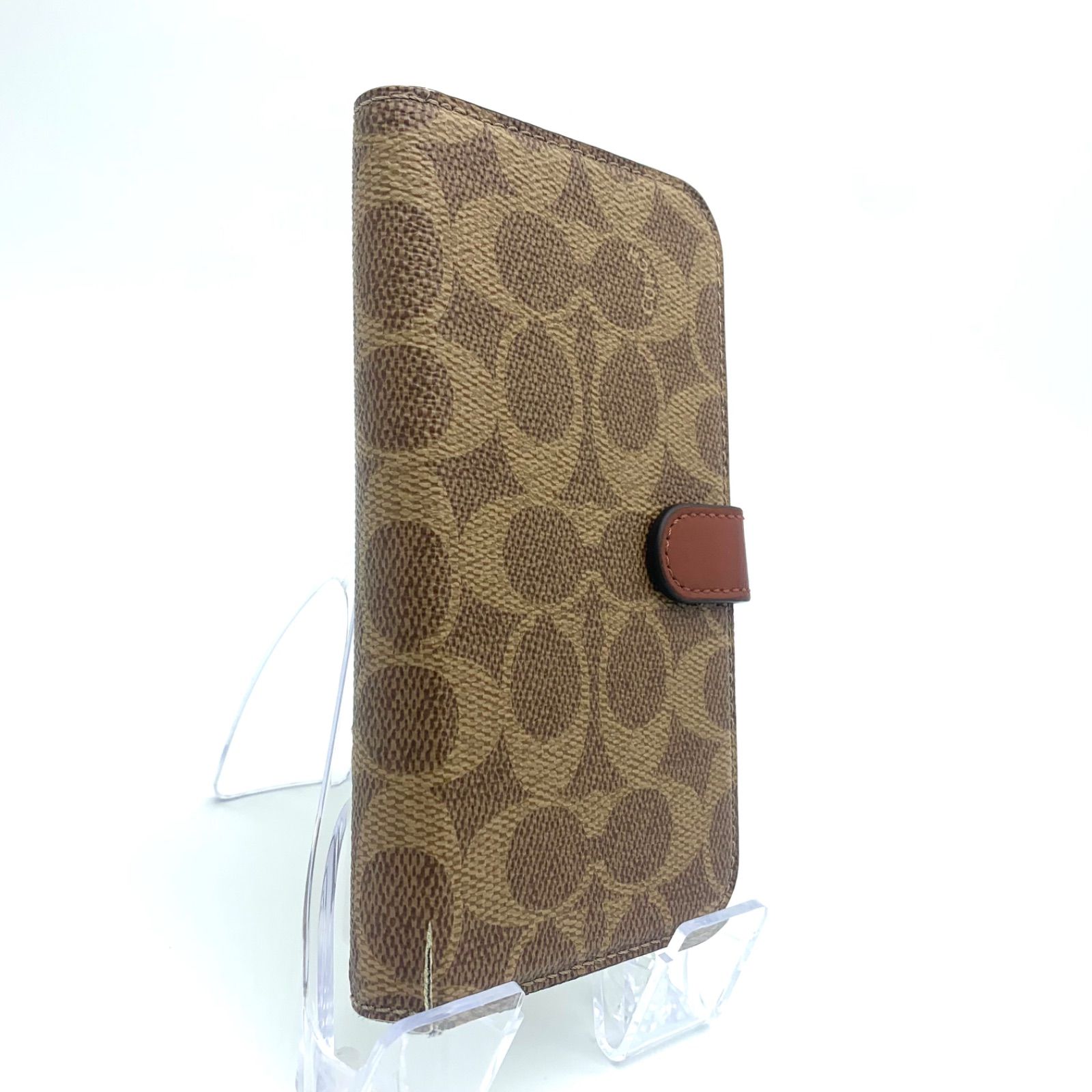 Coach 【新品】Coach iPhone 14 手帳型ケース ブラウン Coach 【新品】Coach iPhone 14 手帳型ケース ブラウン