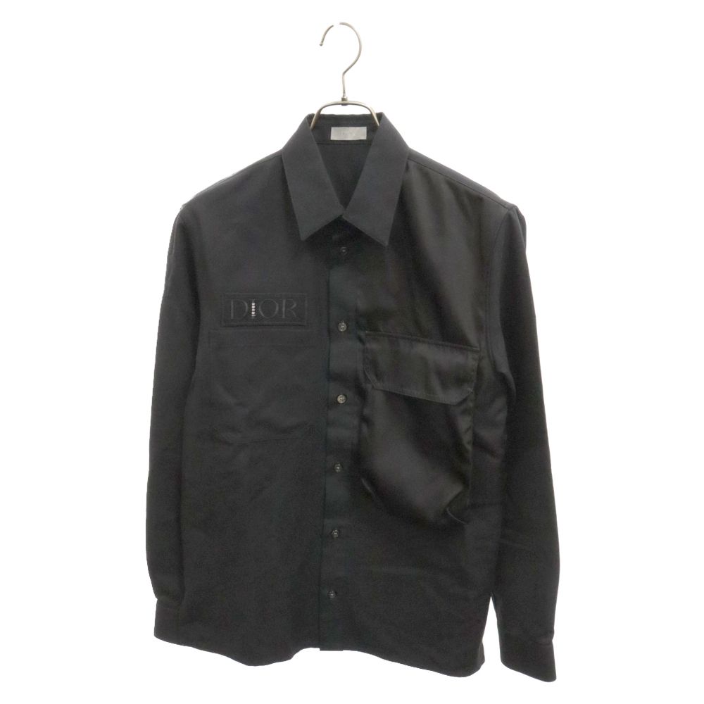 10237【美品・Lサイズ】Dior × sacai☆刺繍ロゴコラボスウェット 10237【美品・Lサイズ】Dior × sacai☆刺繍ロゴコラボスウェット
