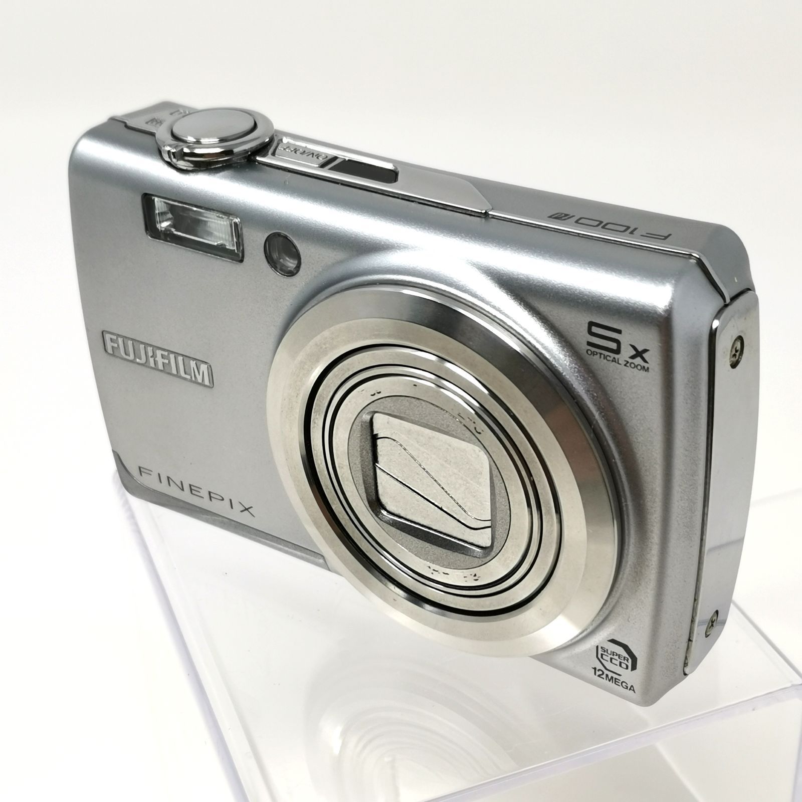富士フィルム FINEPIX F100 fd デジタルカメラ シルバー 動作