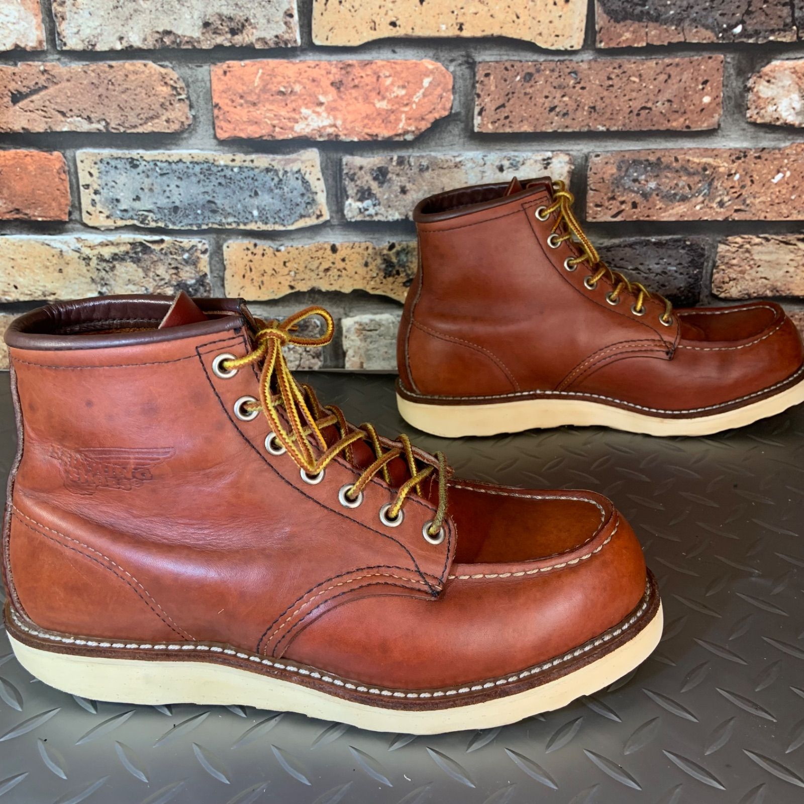 ☆REDWING 8131 モックトゥワークブーツ 欧米モデル 2005年製 US7.5D