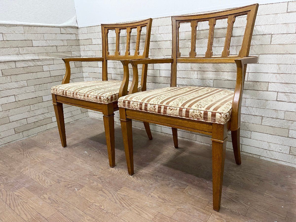 DREXEL HERITAGE ソファ アームチェア 脚 ビンテージ家具 DREXEL