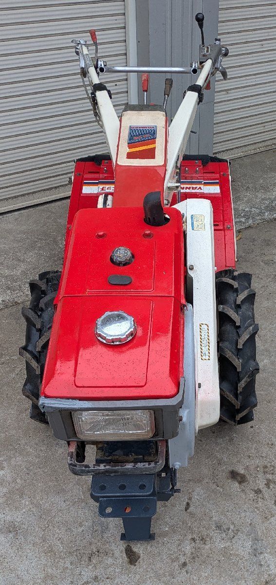 鹿児島発 ヤンマーディーゼル耕うん機YA75 タイヤ新品交換済み