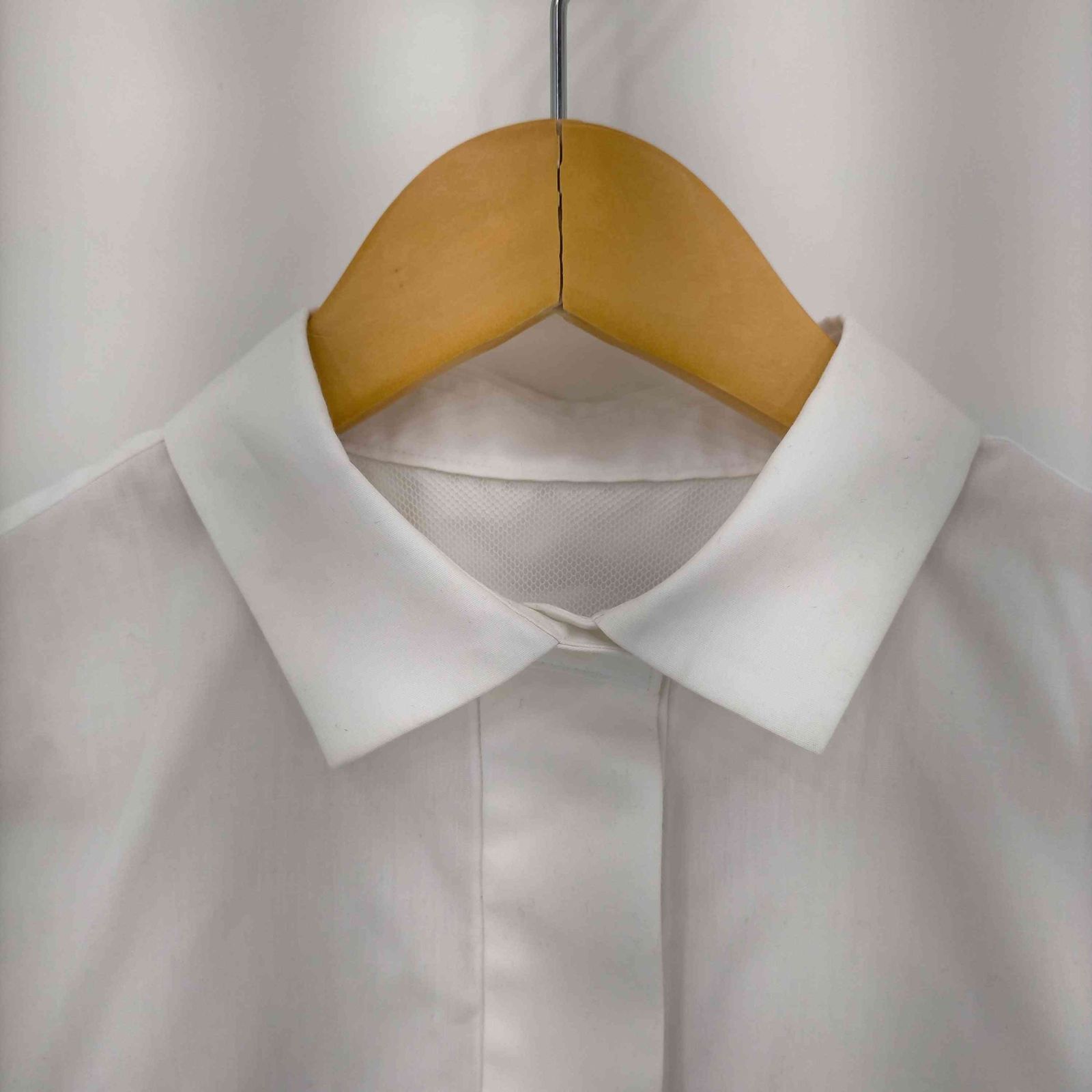 サカイ Sacai 22AW BUSTIER DETAIL PEPLUM COTTON POPLIN SHIRT 