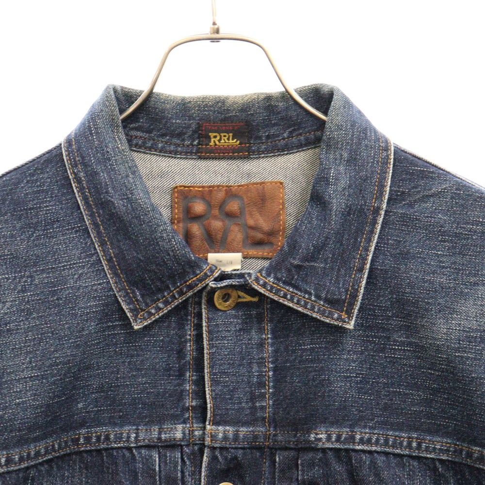 RRL (ダブルアールエル) Cowboy Denim Jacket カウボーイデニムジャケット Gジャン インディゴ 782774907001 -  メルカリ