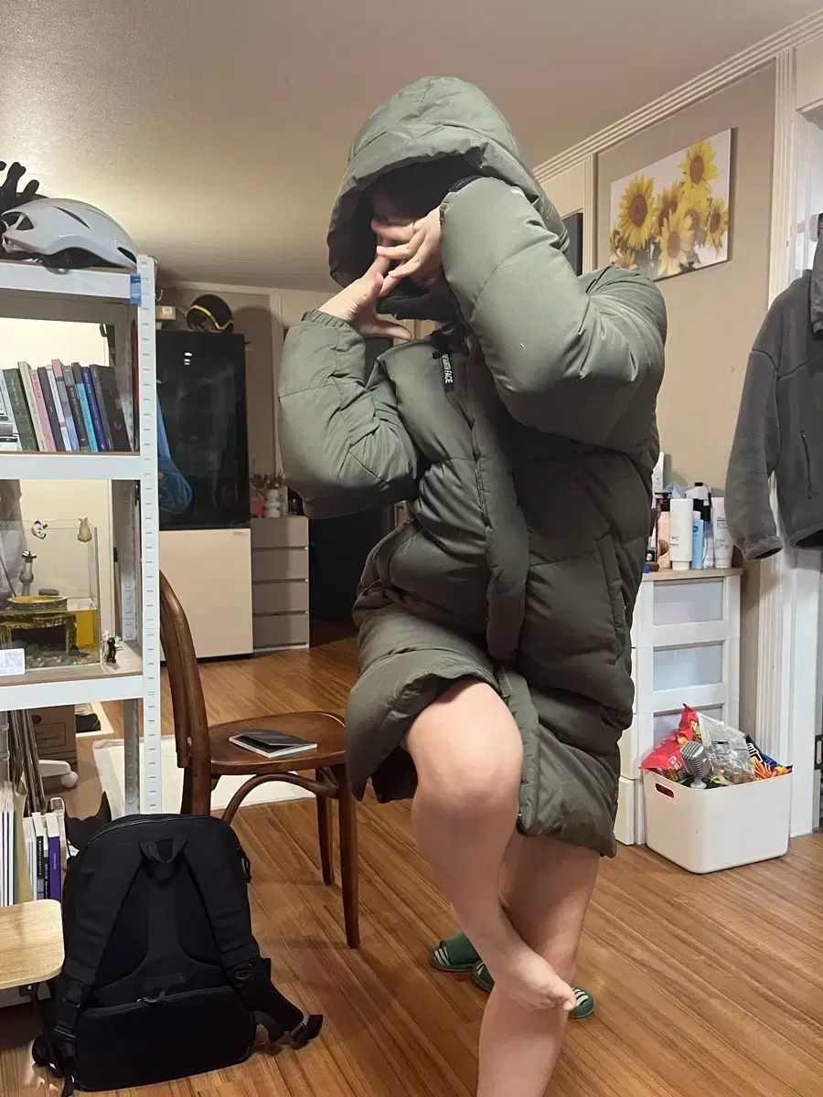 THE NORTH FACE(ザノースフェイス) ダウンジャケット ロング丈 16