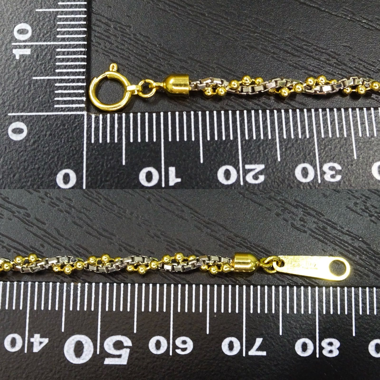 18金 K18 ゴールド GOLD 750 プラチナ pt850 コンビ デザイン 