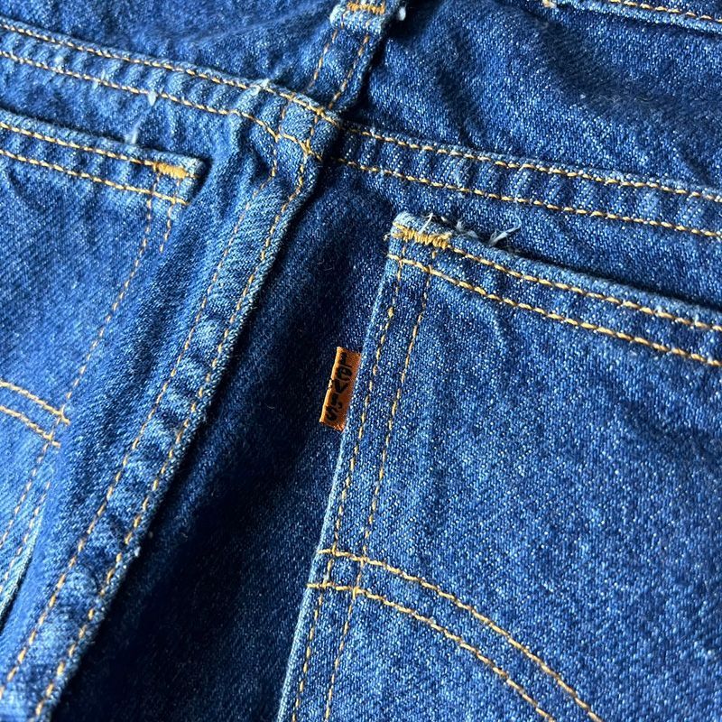 濃紺 90s USA製 Levis 518 0215 デニム パンツ 32 36 / 90年代 