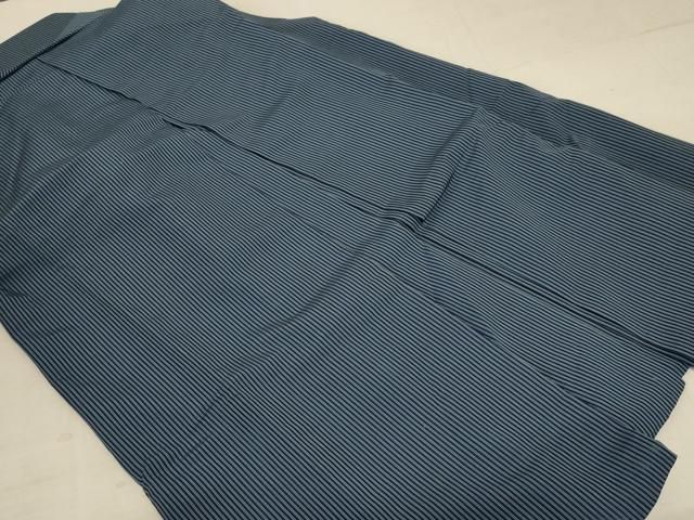 セール開催中！ 平和屋着物＊夏物 男性 行灯袴 縞 正絹 AABB6717jd 格安