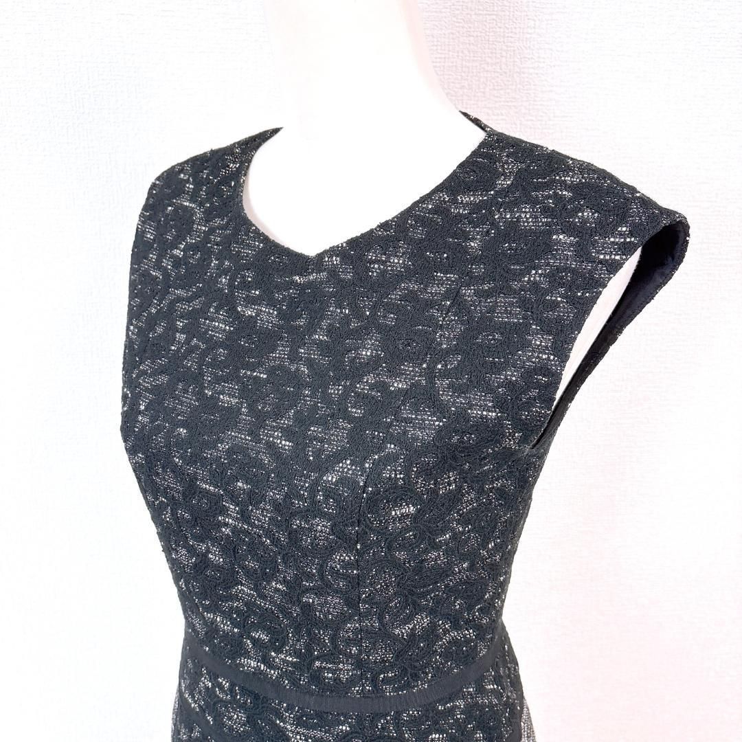 Aラインフ ノースリーブワンピース