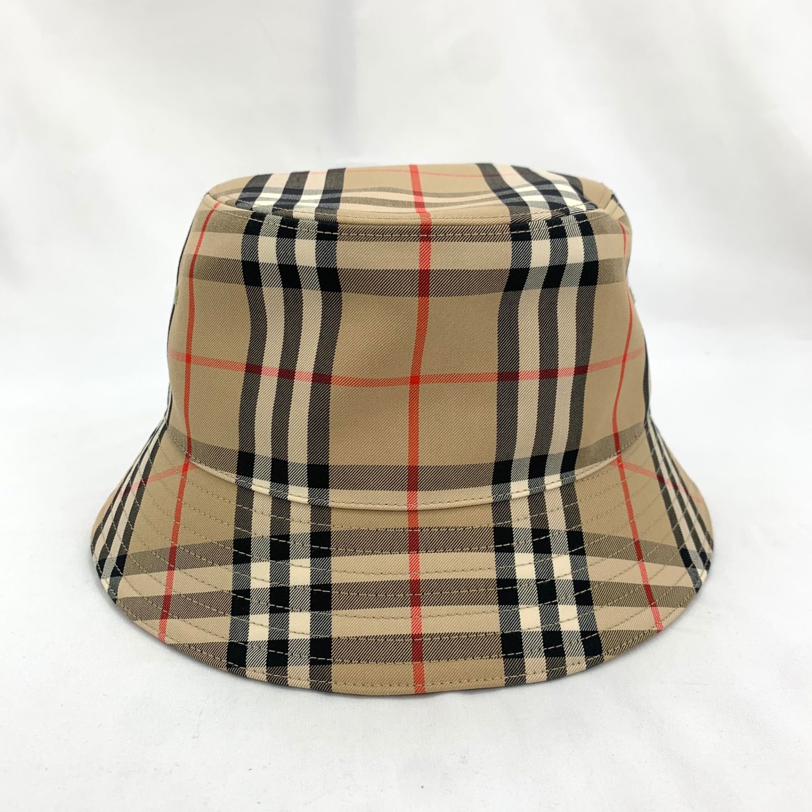 BURBERRY ノバチェック バケットハット 8026927 ベージュ コットン ポリエステル