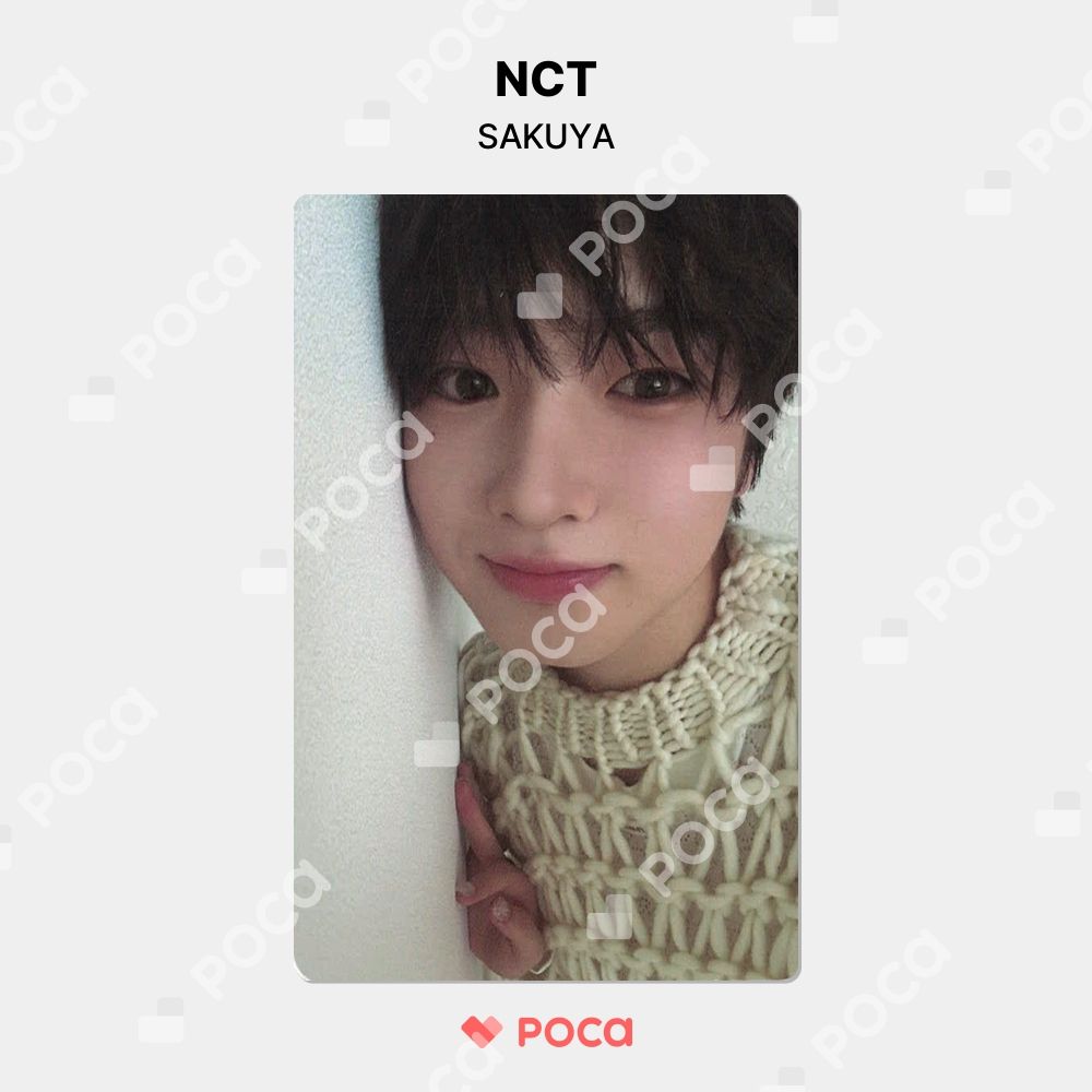 【Pocamarket公式】 【NCT サクヤ】 Steady Finding Psyche Ver. アルバム公式トレカ