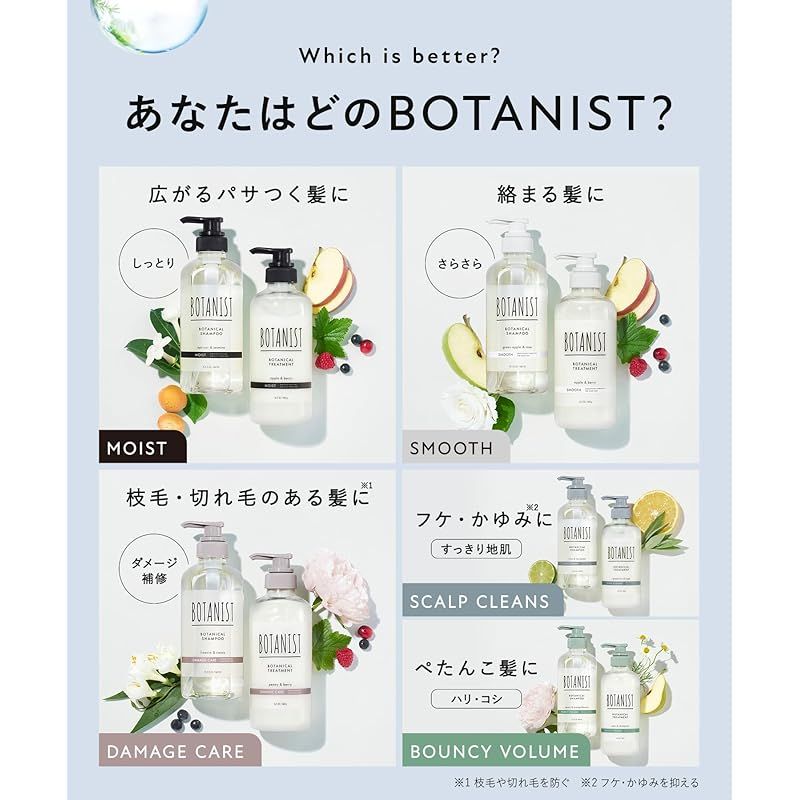 BOTANIST ボタニスト | シャンプー トリートメント セット スムース