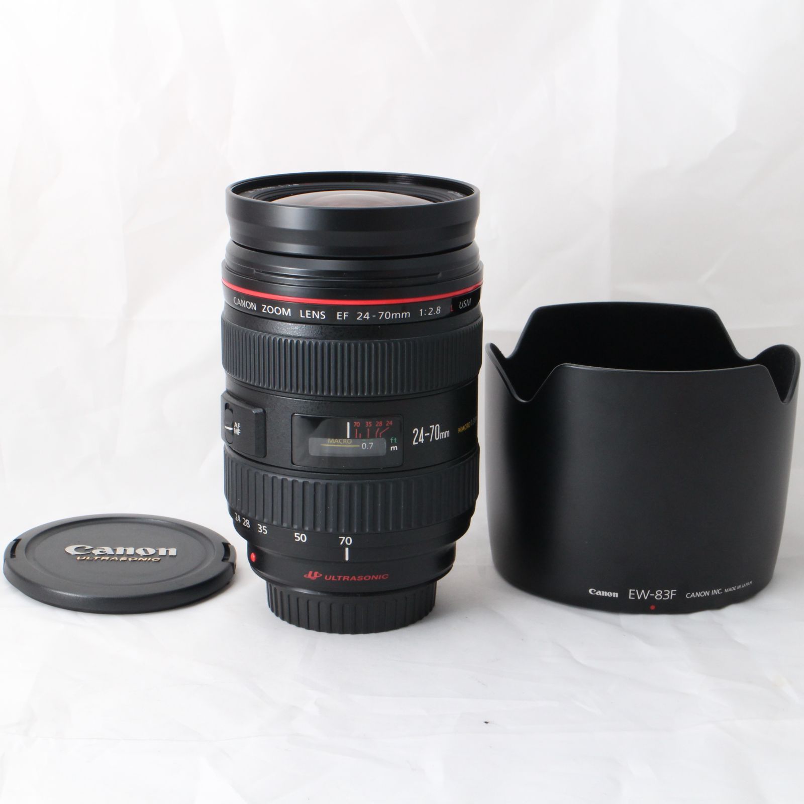 級 Canon 標準ズームレンズ EF24-70mm F2.8L USM フルサイズ対応 キヤノン EFレンズ 4255