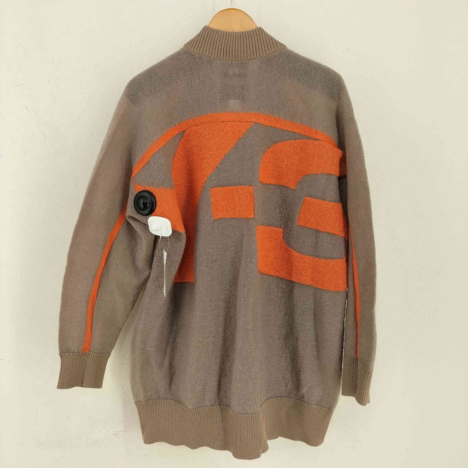 Y-3(ワイスリー) インターシャニット オーバーサイズカーディガン レディース  M 中古 古着 0313 3625e110048-1.jpg