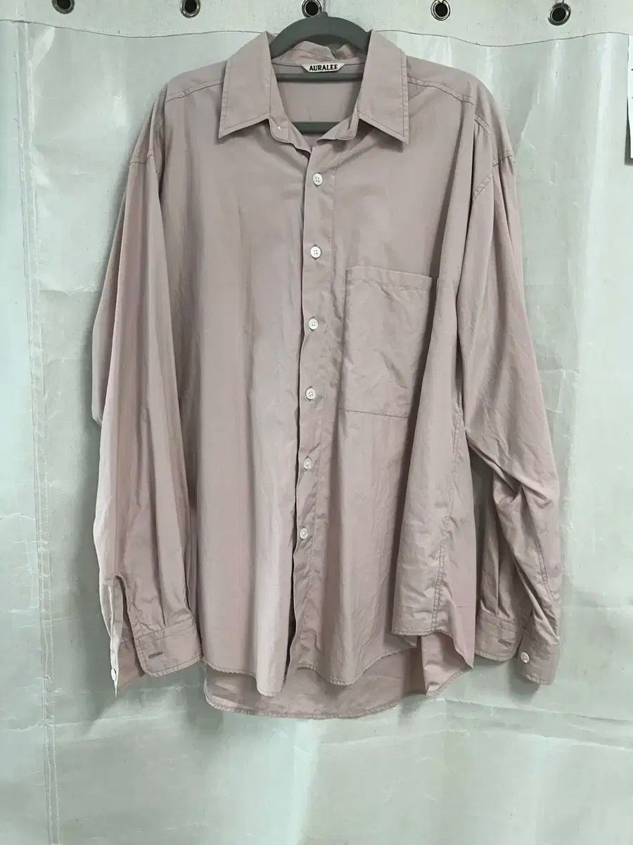 オーラリー シャツ サイズ4 AURALEE ベージュシャツ サイズ4 AURALEE