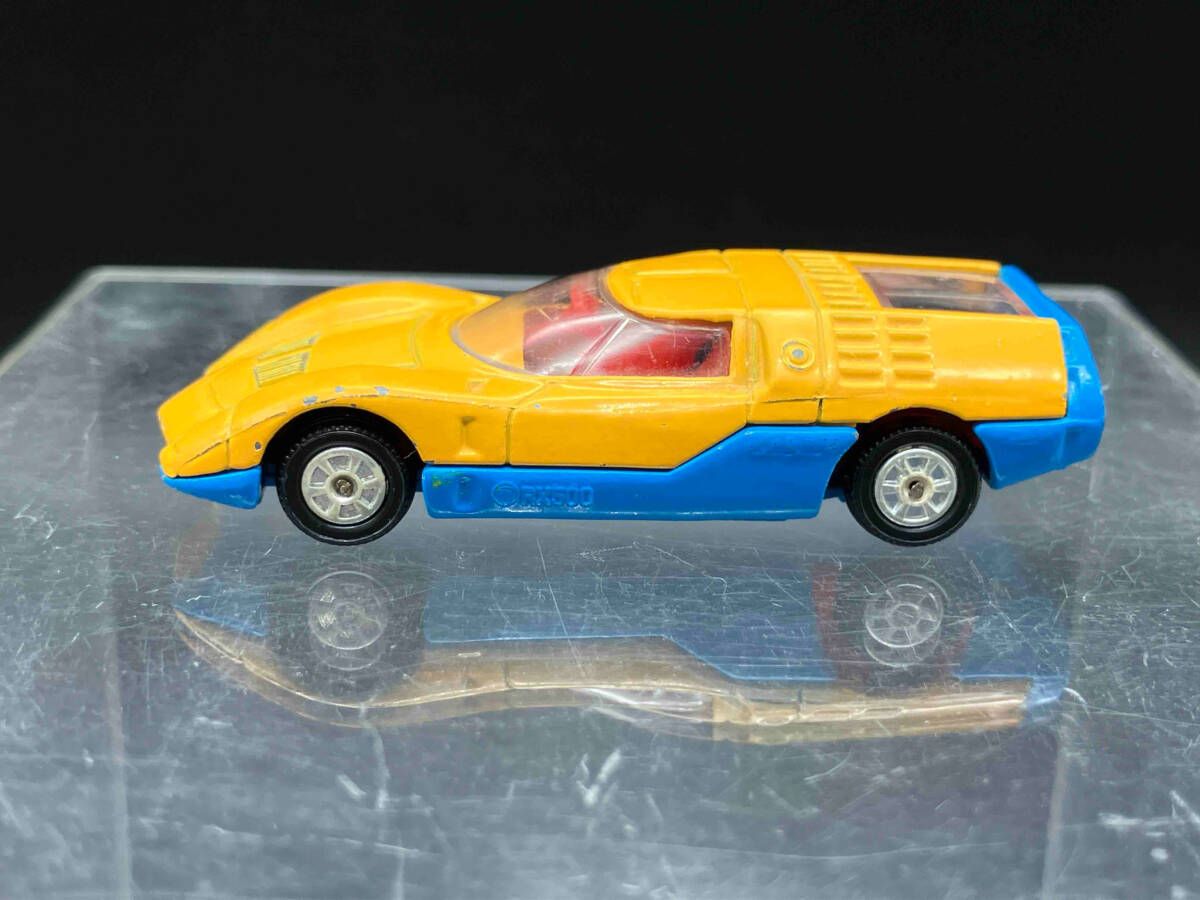 トミカ No.34 マツダ RX500 やまぶき色×水色 赤シｰト 1Fホイｰル