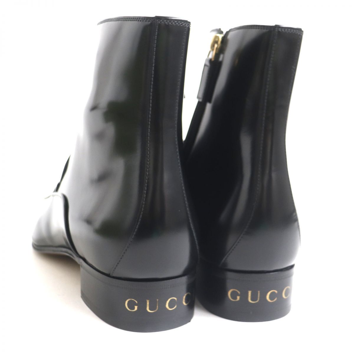 未使用品▽GUCCI グッチ 714688 タッセルキルト サイドジップ レザー