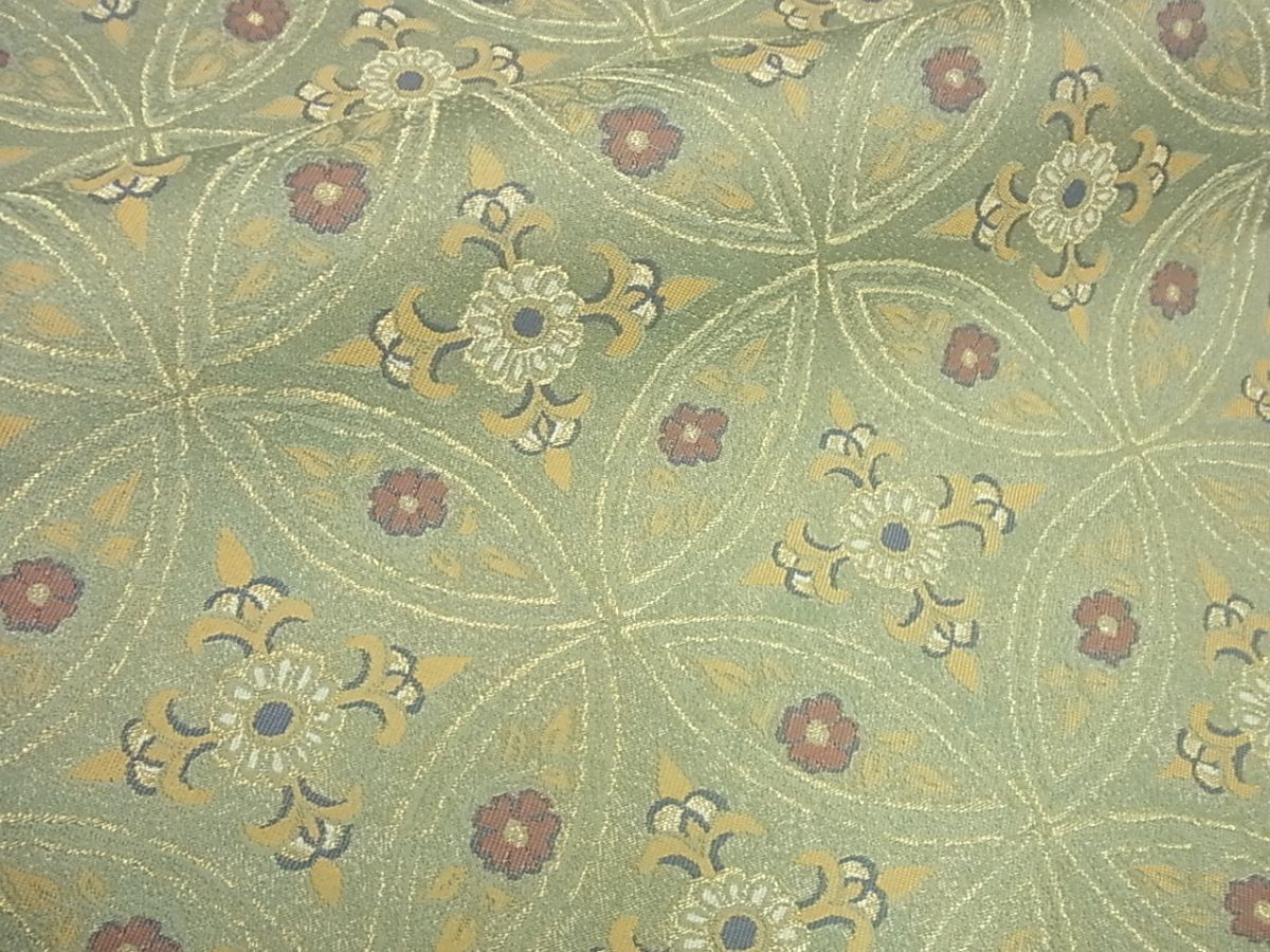 平和屋本店□極上 芭蕉布 染織作家 みなみ修郎 全通柄袋帯 手織人:柳  