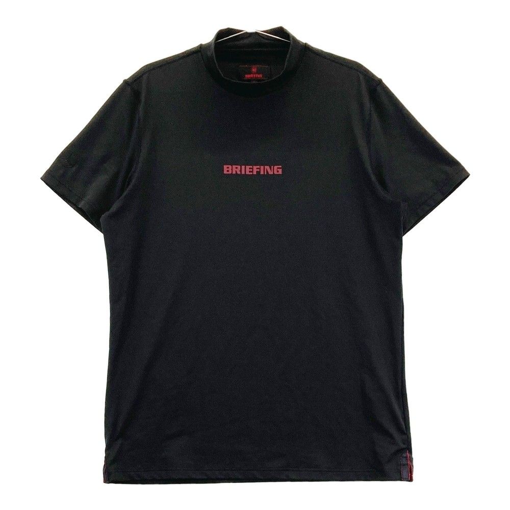 サイズ：L BRIEFING GOLF ブリーフィング ×Mercedes Benz ハイネック半袖Tシャツ  ブラック系 [240101282180]# ゴルフウェア メンズ ストスト