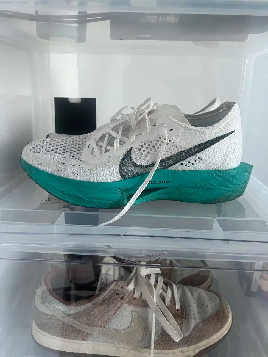 270 NIKE ナイキ ズーム X ヴェイパーフライ ネクスト 3 白 浸漬 ジャングル