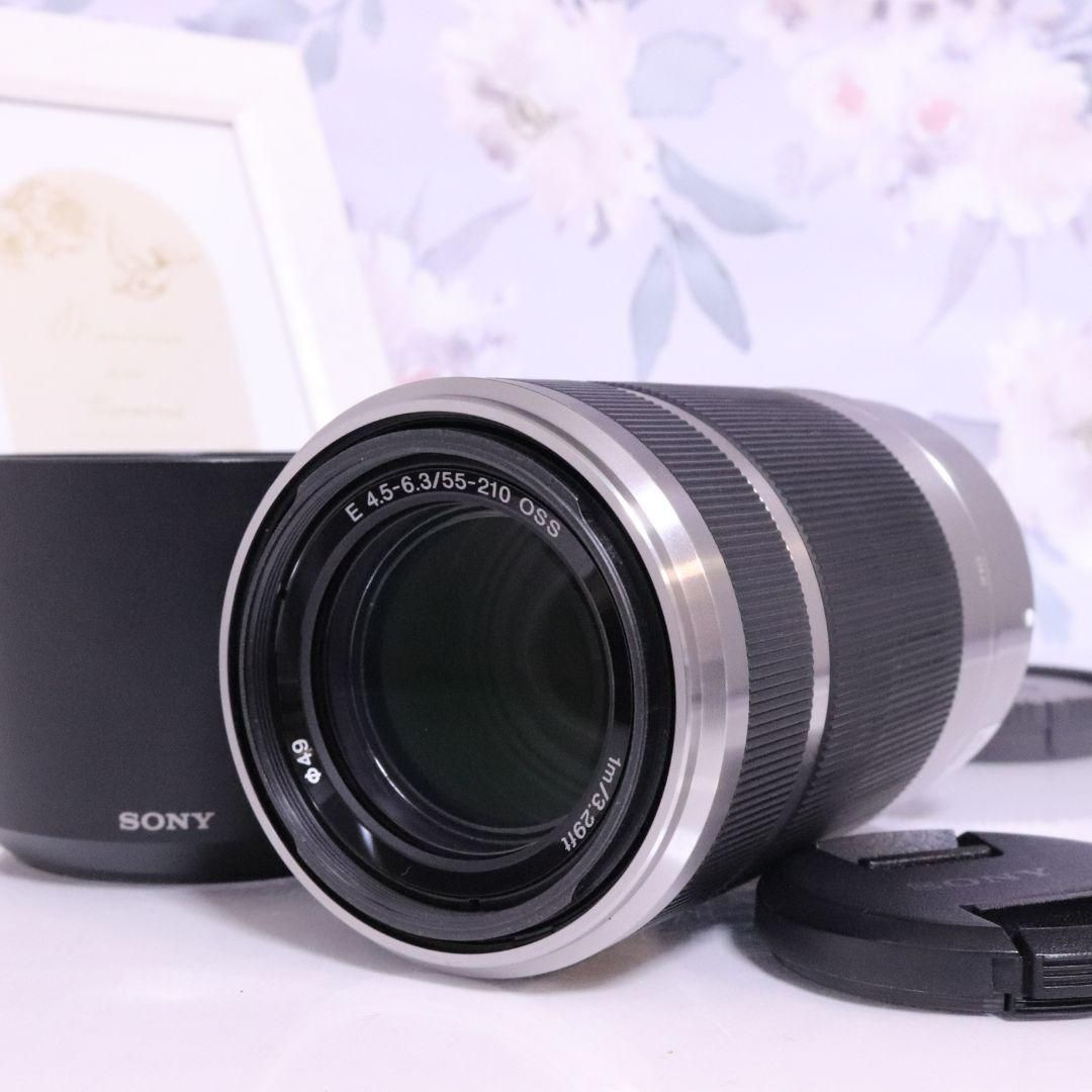 卒業式・入学式に【SONY】Eマウント・ダブルズームレンズ SEL55210 卒業式・入学式に【SONY】Eマウント・ダブルズームレンズ SEL55210