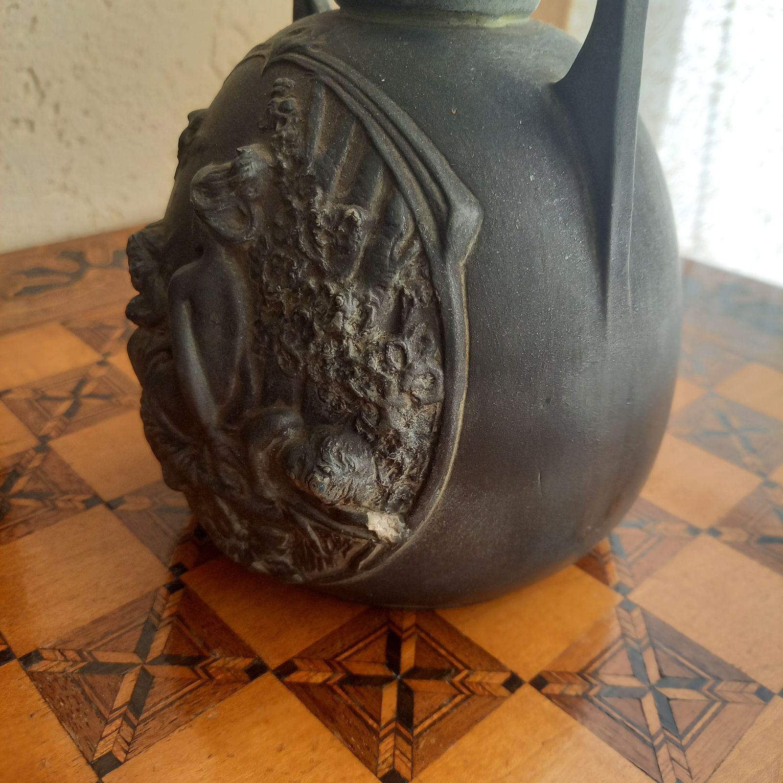 値下げ！古美術 生花 竹籠 花籠 唐物 花器　三足　古道具　籐 古美術 生花 竹籠 花籠 唐物 花器 三足 古道具 籐 - メルカリ