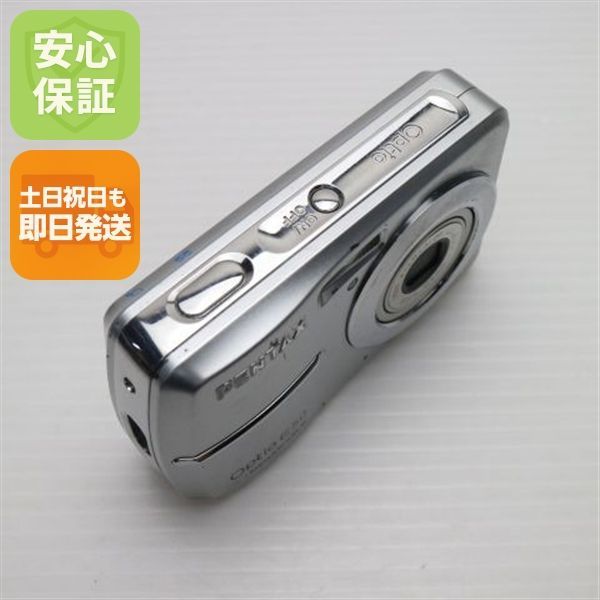 良品中古 Optio E50 シルバー 即日発送 PENTAX デジカメ