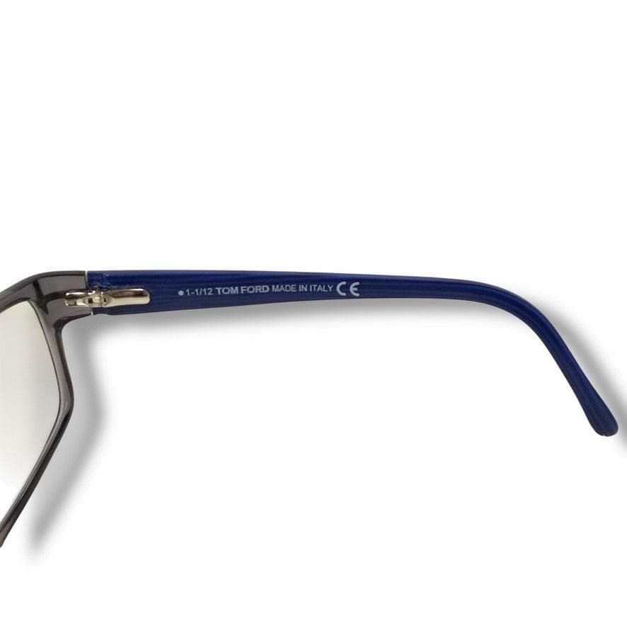 54】美品！トム・フォード メガネ ブルー系 中田英寿モデル - メルカリ