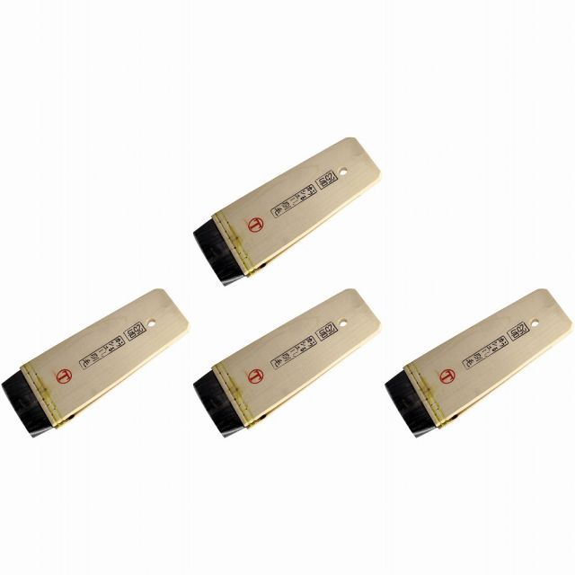 大塚刷毛製造 挾みカシュー 平 黒 25号 4個セット