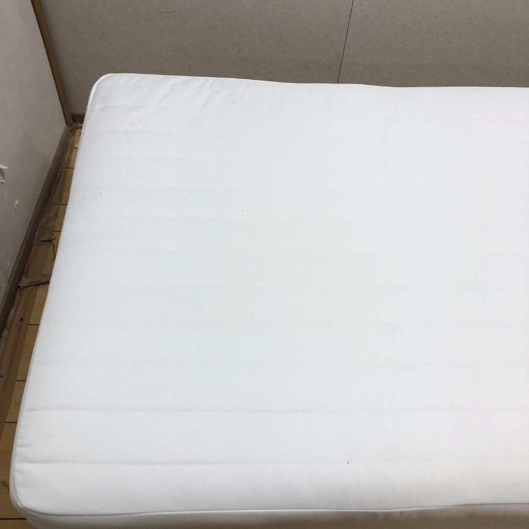都内23区送料無料❗️ 無印良品　シングルベッド　脚付きマットレス✨ 無印良品 脚付きマットレス シングルベッド ホワイト 白